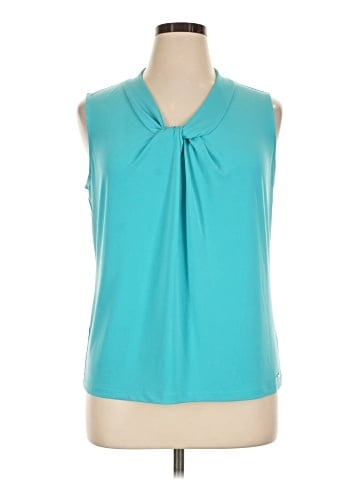 Calvin Klein Sleeveless Blouse (view 1)