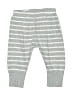 Hanna Andersson 100% Cotton Stripes Gray Casual Pants Size 3-6 mo - photo 1