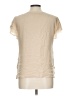 J.Crew 100% Polyester Ivory Short Sleeve Blouse Size 12 - photo 2