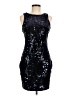 Emerald Sundae Stars Black Cocktail Dress Size M - photo 1