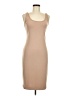 Express Solid Tan Cocktail Dress Size M - photo 1