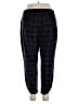 Marine Layer Plaid Black Casual Pants Size XL (petite) - photo 2