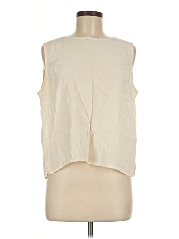 Eileen Fisher Sleeveless Silk Top (view 1)