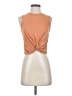 Lush Orange Sleeveless Top Size XS - photo 1