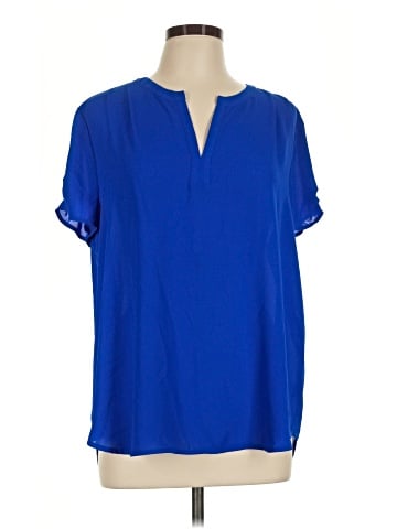 Pleione Short Sleeve Blouse (view 1)