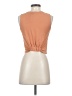 Lush Orange Sleeveless Top Size XS - photo 2