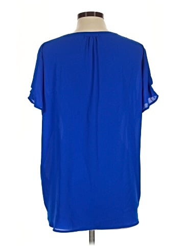 Pleione Short Sleeve Blouse (view 2)