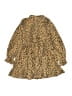Shein Animal Print Gold Dress Size 7 - photo 2