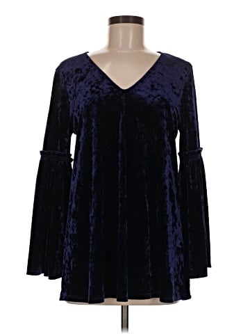 Karen Kane Long Sleeve Blouse (view 1)