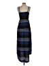 Old Navy 100% Rayon Stripes Blue Casual Dress Size XS - photo 2