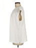 Kasper 100% Polyester Ivory Sleeveless Blouse Size L - photo 5