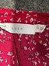Lush 100% Polyester Burgundy Short Sleeve Blouse Size XL - photo 7