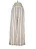 Theory 100% Linen Stripes Ivory Linen Pants Size 2 - photo 1