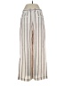 Theory 100% Linen Stripes Ivory Linen Pants Size 2 - photo 2