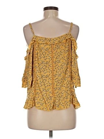 American Eagle Outfitters 3/4 Sleeve Blouse (view 2)