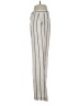 Theory 100% Linen Stripes Ivory Linen Pants Size 2 - photo 5