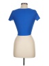 Love Tree Blue Short Sleeve Top Size M - photo 2