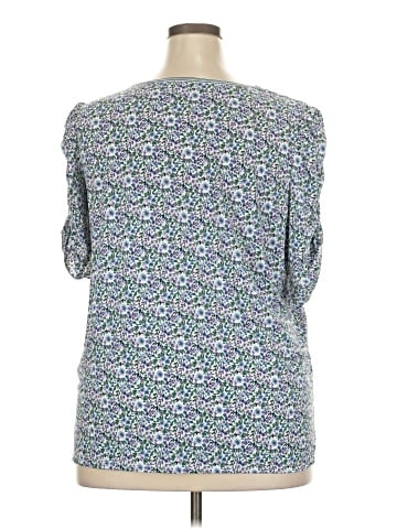 Max Studio Short Sleeve Blouse (view 2)