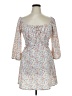 As U Wish 100% Polyester Floral White Casual Dress Size XL - photo 1