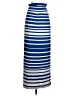 Athleta Stripes Blue Casual Skirt Size XXS - photo 1