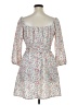 As U Wish 100% Polyester Floral White Casual Dress Size XL - photo 2