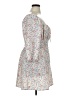 As U Wish 100% Polyester Floral White Casual Dress Size XL - photo 4