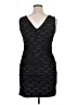En Focus Studio 100% Polyester Black Cocktail Dress Size 16 - photo 2