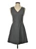 Theory Solid Gray Casual Dress Size 0 - photo 1