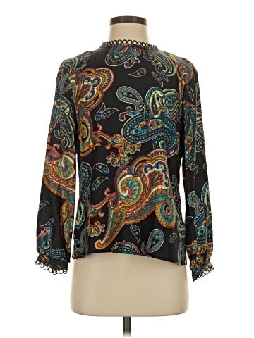 J.Crew Long Sleeve Silk Top (view 1)
