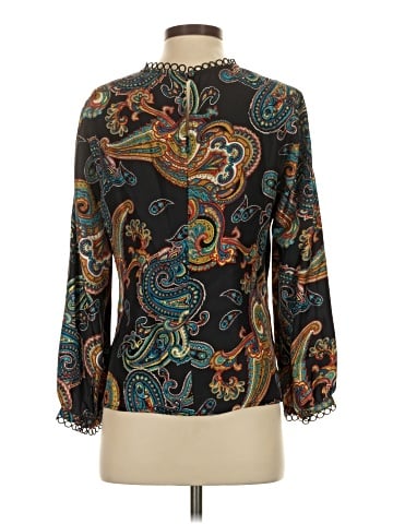 J.Crew Long Sleeve Silk Top (view 2)