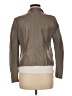 Saks Fifth Avenue 100% Polyurethane Gray Jacket Size M - photo 2