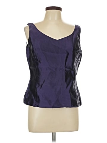 Etcetera Sleeveless Silk Top (view 1)