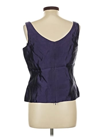 Etcetera Sleeveless Silk Top (view 2)