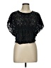 Cherokee Black Short Sleeve Top Size 10 - 12 - photo 1