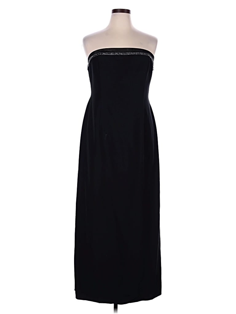Pre-owned David's Bridal Cocktail Dress In Black