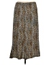 Notations Animal Print Brown Casual Skirt Size XL - photo 1