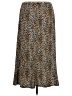 Notations Animal Print Brown Casual Skirt Size XL - photo 2