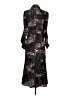 Topshop 100% Polyester Animal Print Black Cocktail Dress Size 2 - photo 2