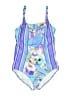 Gottex Print Blue One Piece Swimsuit Size 12 - photo 1