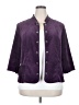 Roz & Ali Purple Blazer Size 2X - photo 1