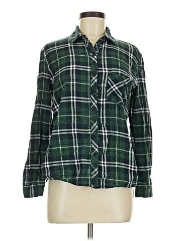Forever 21 Long Sleeve Button-Down Shirt (view 1)