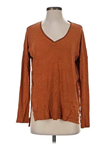 Bordeaux Long Sleeve T-Shirt (view 1)