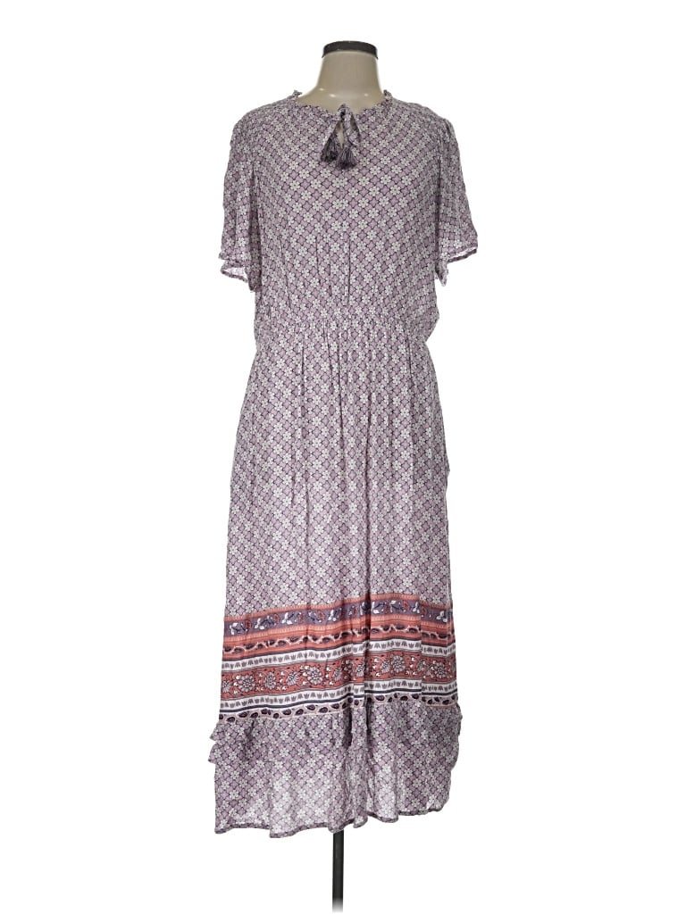 Pre-owned Knox Rose Casual Dress In Gray