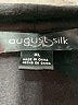 August Silk Black Sleeveless Blouse Size XL - photo 7