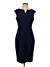 Kasper Blue Cocktail Dress Size 4 - photo 1