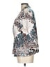 Christopher & Banks Print Brown Silver Cardigan Size L - photo 5