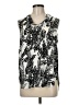 Halogen 100% Polyester Black Sleeveless Blouse Size M - photo 1