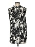 Halogen 100% Polyester Black Sleeveless Blouse Size M - photo 2