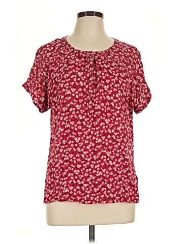 fat face Short Sleeve Blouse (view 1)