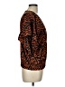 Chico's 100% Polyester Animal Print Orange Kimono Size Lg (2) - photo 4